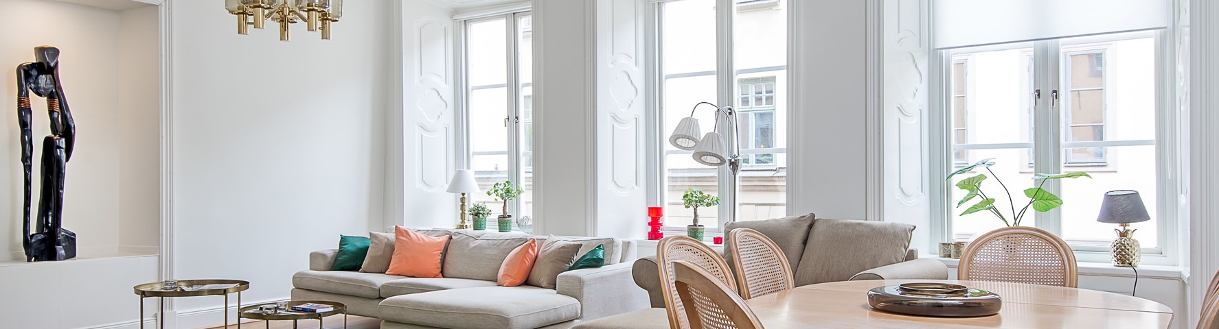 Gamla Stan Apartments – living room